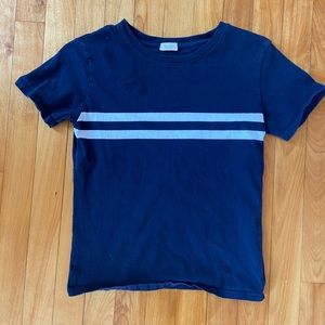 brandy melville navy striped shirt
